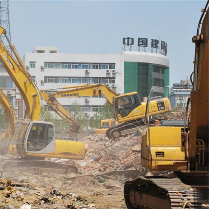 專業混凝土建筑拆除與城市生活垃圾經營服務，資質保障安全高效