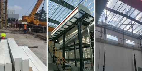 群峰重工青島小澗西廚余垃圾處理工程正式進場施工，助力城市生活垃圾經營服務升級